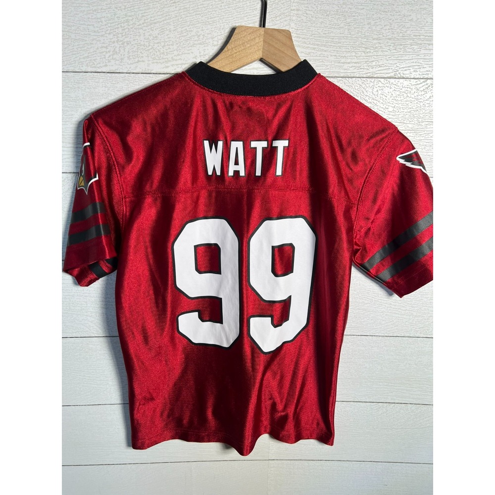 NFL Team Apparel JJ Watt Arizona Cardinals Jersey Youth Large 10/12 #99 Football